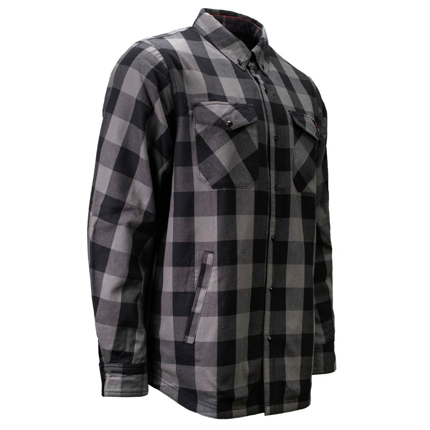 MMCC Men's Desperado Reversible Flannel Shirt - 100% Cotton Snap Front Plaid w/ Chest and Hand Pockets - MNG11805 - Image 14