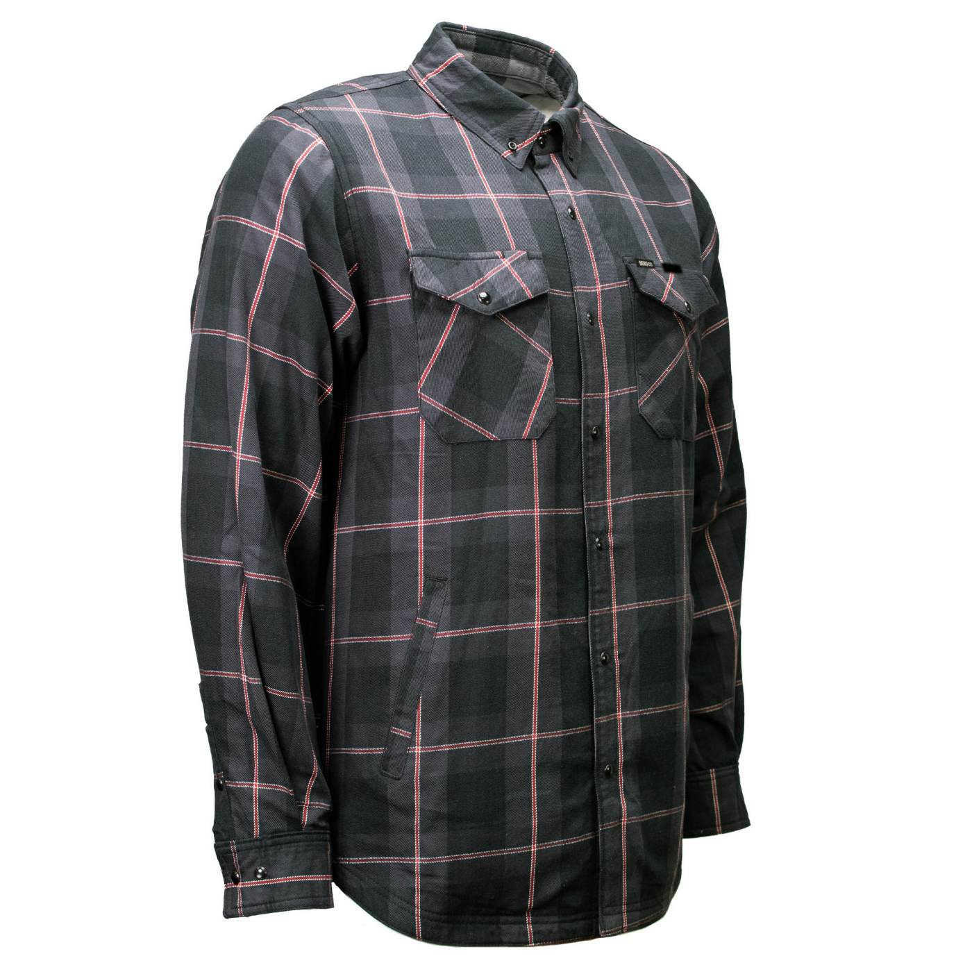 MMCC Men's Desperado Reversible Flannel Shirt - 100% Cotton Snap Front Plaid w/ Chest and Hand Pockets - MNG11805 - Image 18