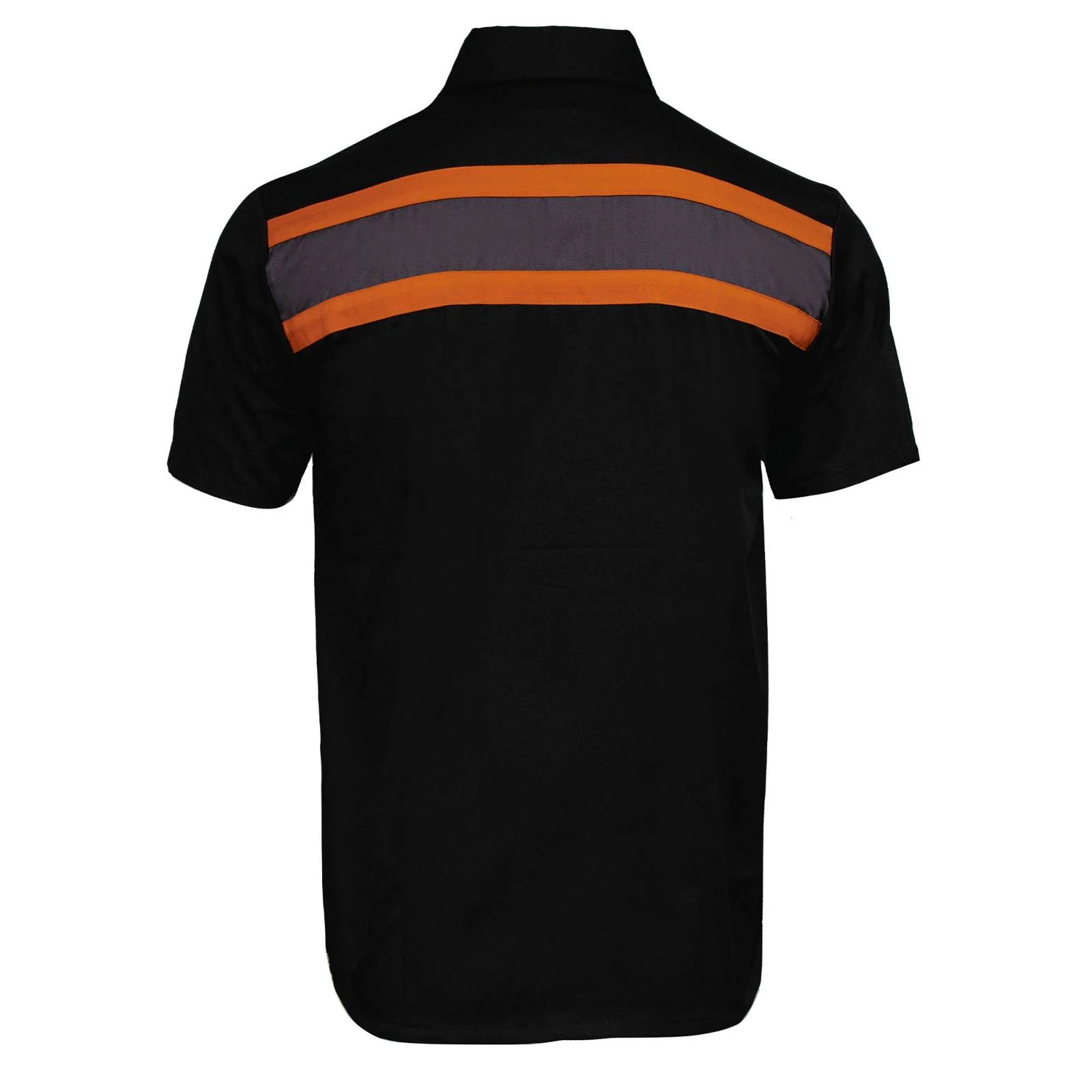 MMCC Men's Petrol Classic Mechanic Button Up Shirt - Dual Chest Pockets - Microfiber Panel - Rider Ready - MMC16006 - Image 9