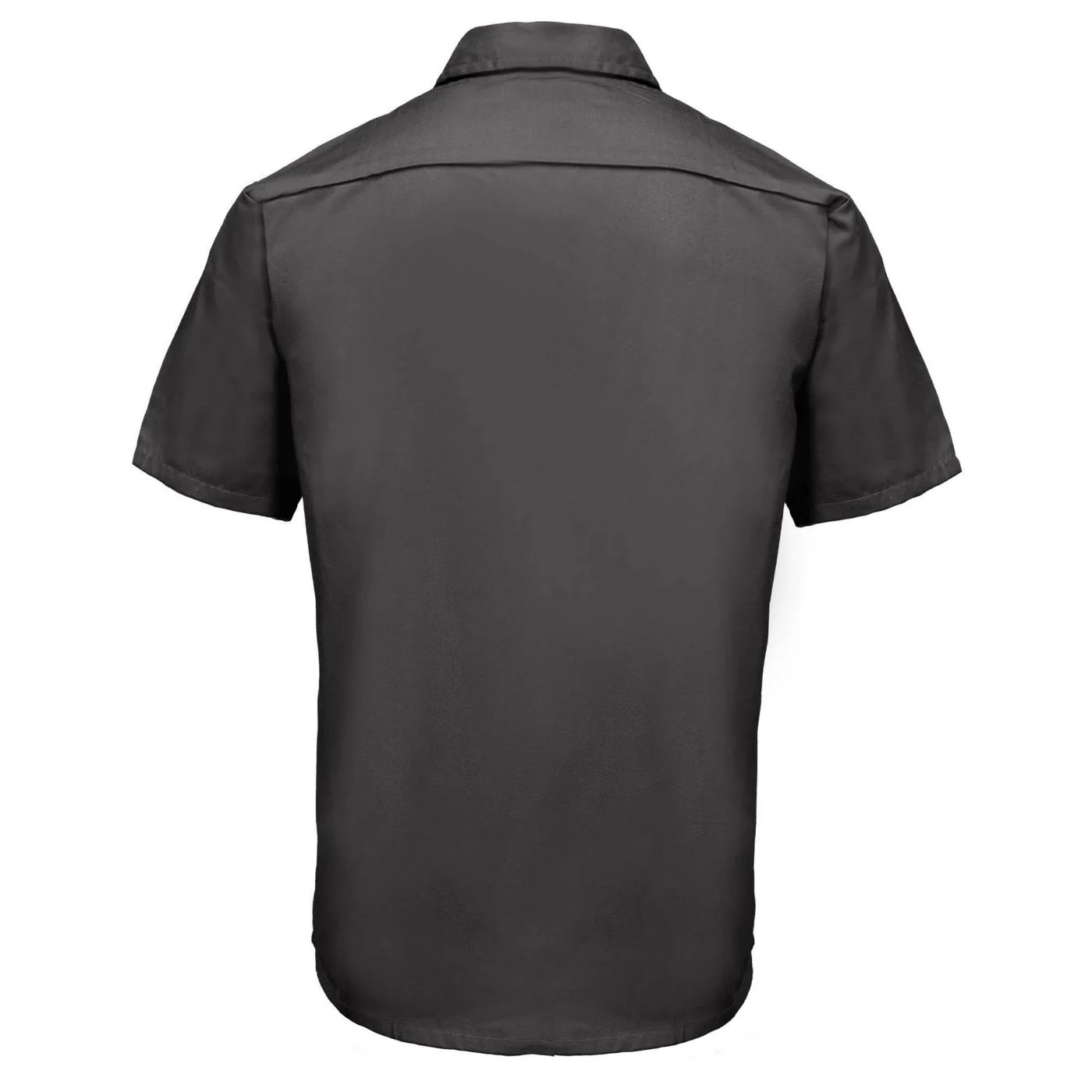 MMCC Men's Steel Grey Super Duty Classic Mechanic Button Up Shirt - 2 Chest Pockets - Microfiber Panel - MDM11628 - Image 10