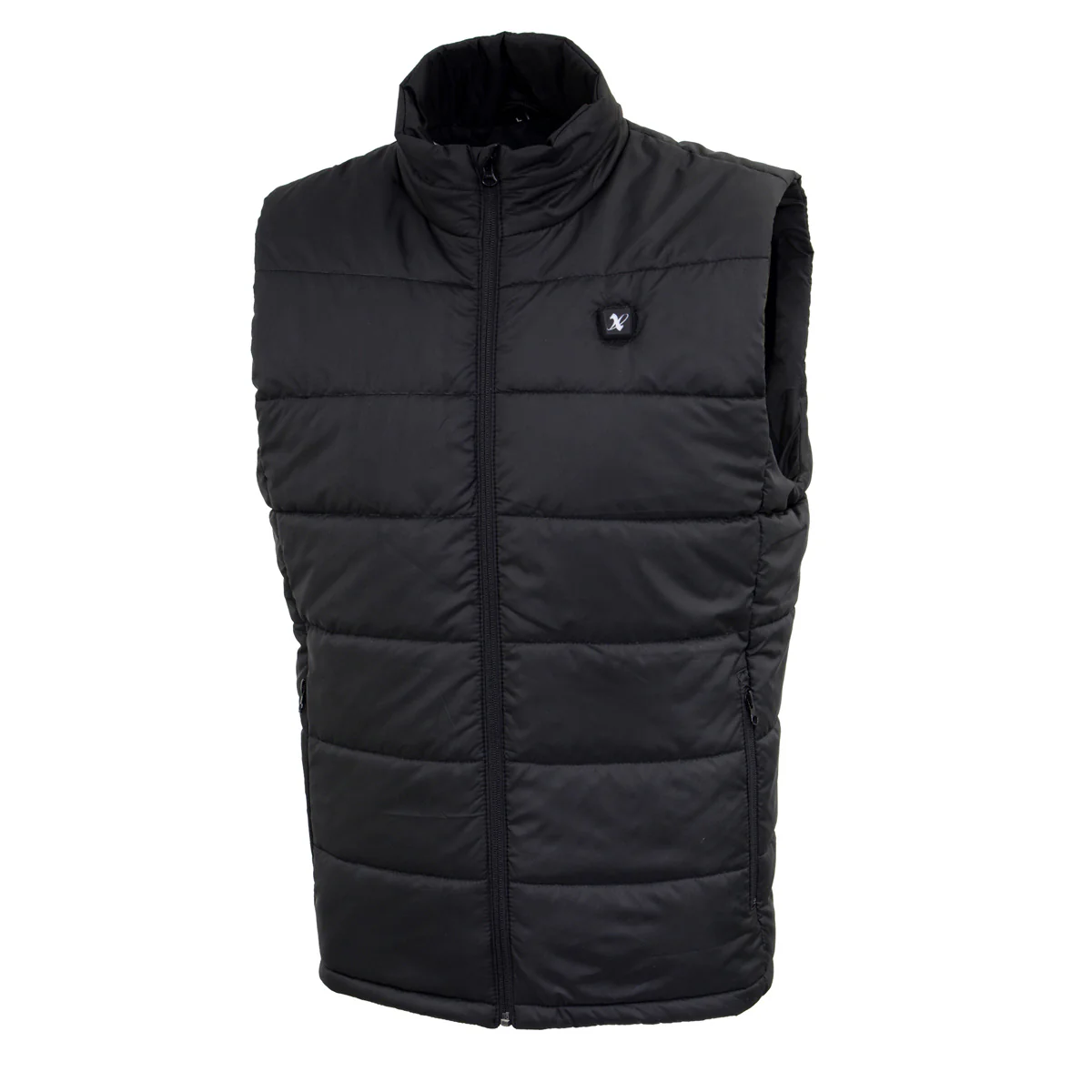 NexGen NXM3301SET Men's 'Puffed' Black Heated Textile Vest (Rechargeable Battery Pack Included) - Image 12