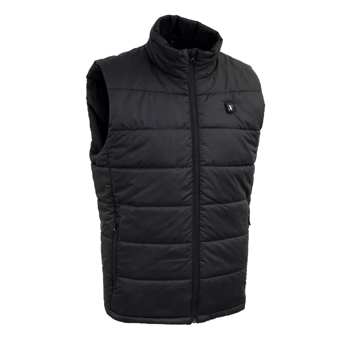 NexGen NXM3301SET Men's 'Puffed' Black Heated Textile Vest (Rechargeable Battery Pack Included) - Image 13