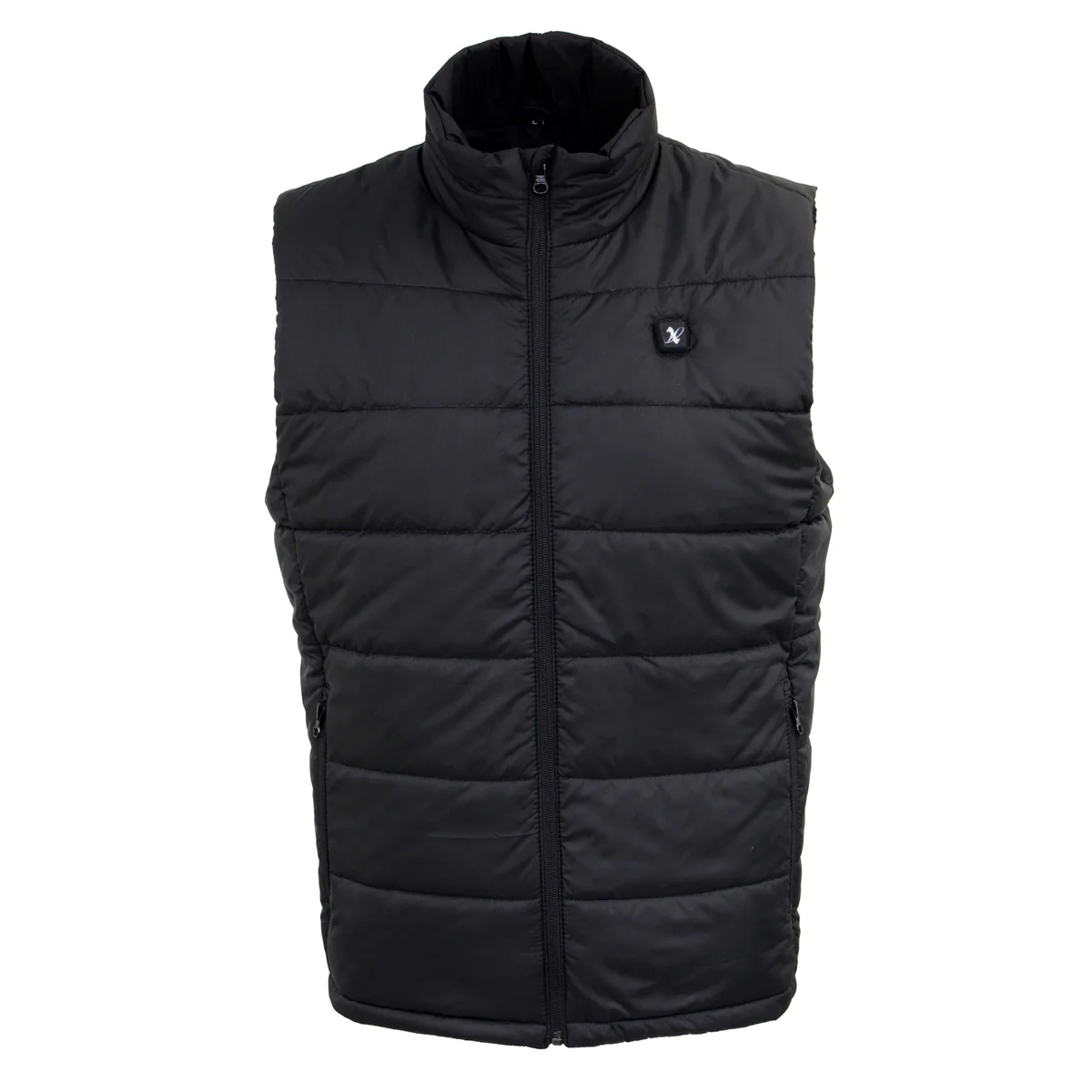 NexGen NXM3301SET Men's 'Puffed' Black Heated Textile Vest (Rechargeable Battery Pack Included) - Image 24
