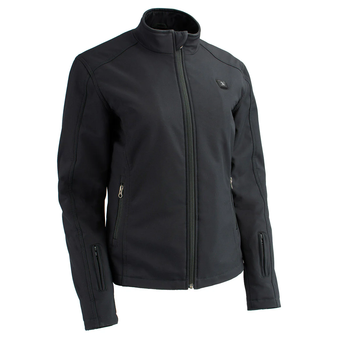 Nexgen Heat MPL2760SET12v Women's Black Soft Shell Jacket with Heating Panels (Rechargeable Battery Pack Included) - Image 9