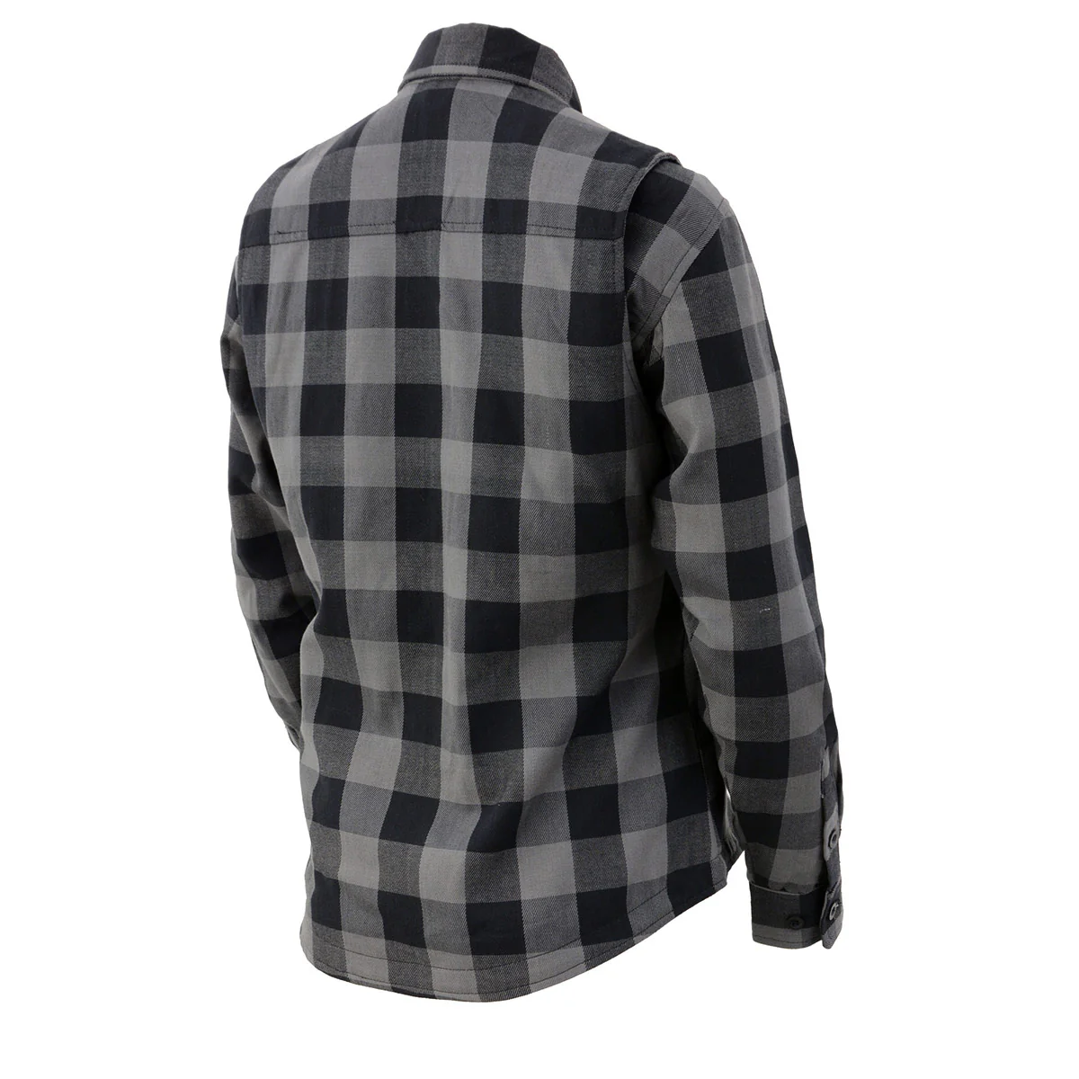 Nexgen Heat Women's NXL2601SET Bonnie Black - Grey Heated Flannel Sleeve Shirt for Outdoor Activities w/ Battery - Image 11