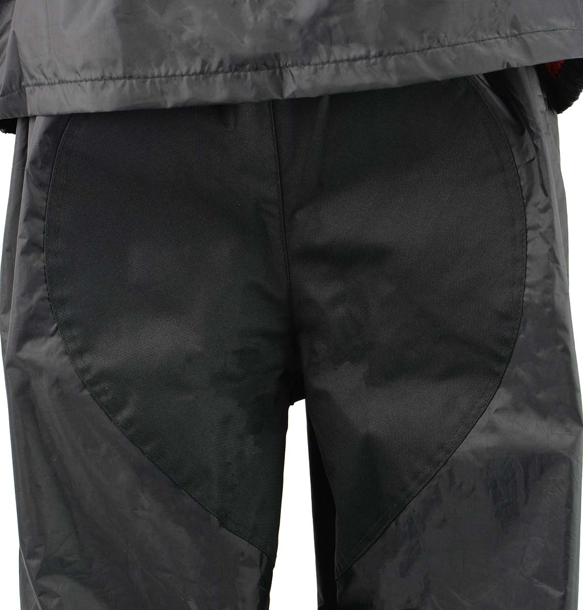 NexGen XS5031 Women's Pink and Black Water Proof Rain Suit with Cinch Sides - Image 7