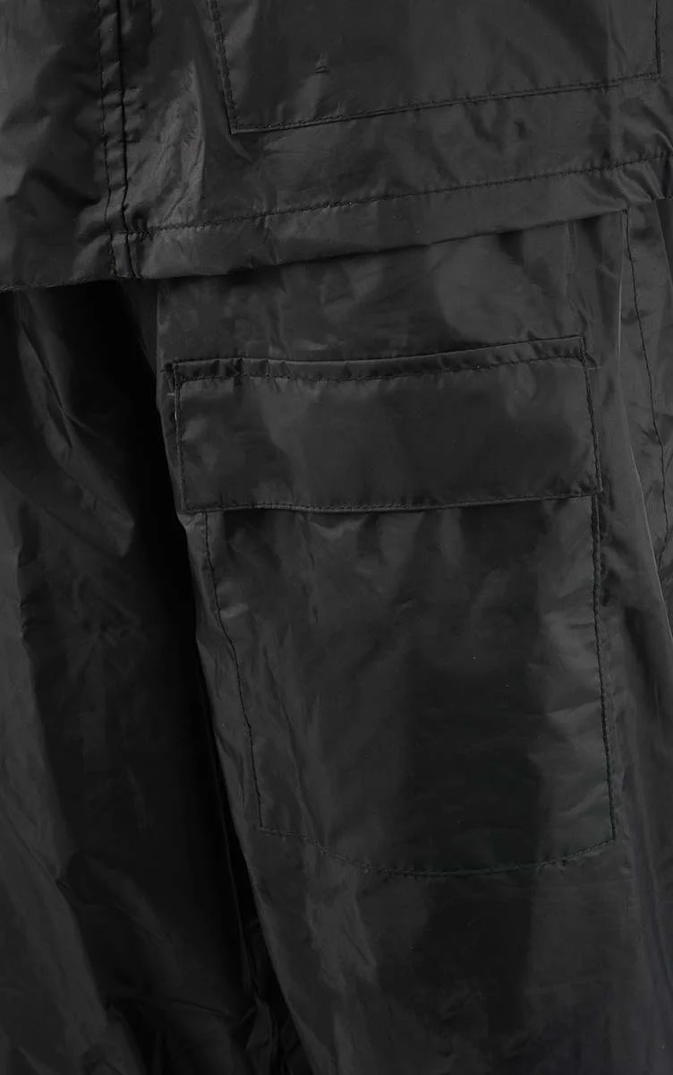 NexGen XS5031 Women's Red and Black Water Proof Rain Suit with Cinch Sides - Image 5