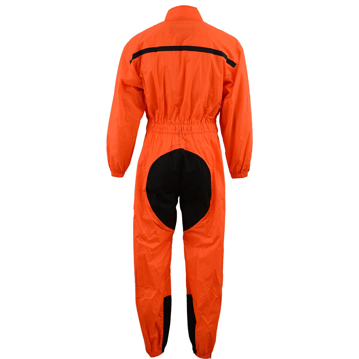 NexGen Men’s XS5004 Orange Hi-Viz Water Proof Rain Suit with Reflective Panels - Image 2