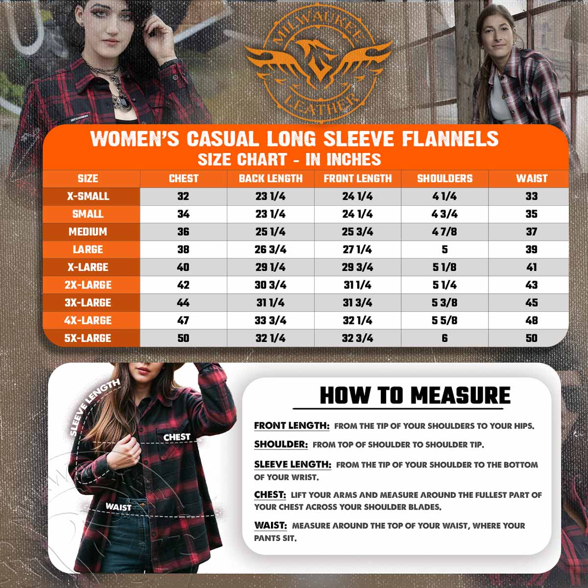Milwaukee Leather MNG21610 Women's Pink, Blue and Maroon Long Sleeve Cotton Flannel Shirt - Image 3