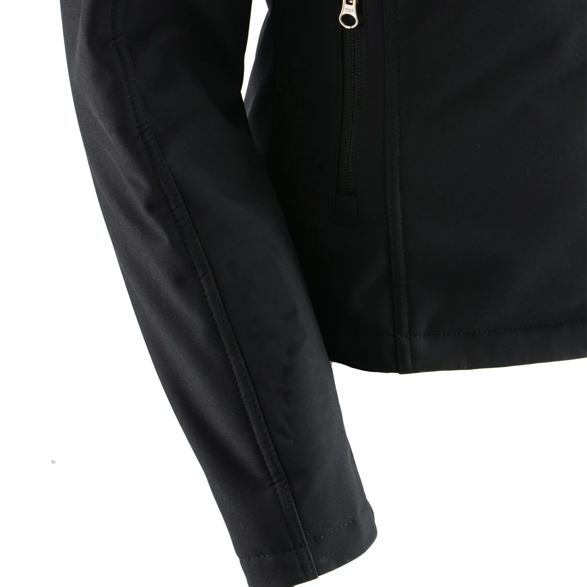 The Bikers Zone BZL1860 Women's Premium Black Heated Soft Shell Heated Jacket with 12V Battery - Image 4