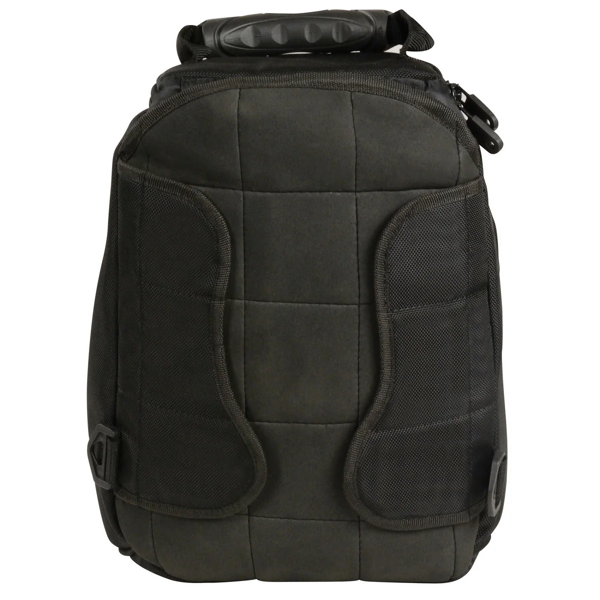 Milwaukee Leather SH679 Black Large 1200D Textile Magnetic Tank Bag with Double Zippers - Image 2