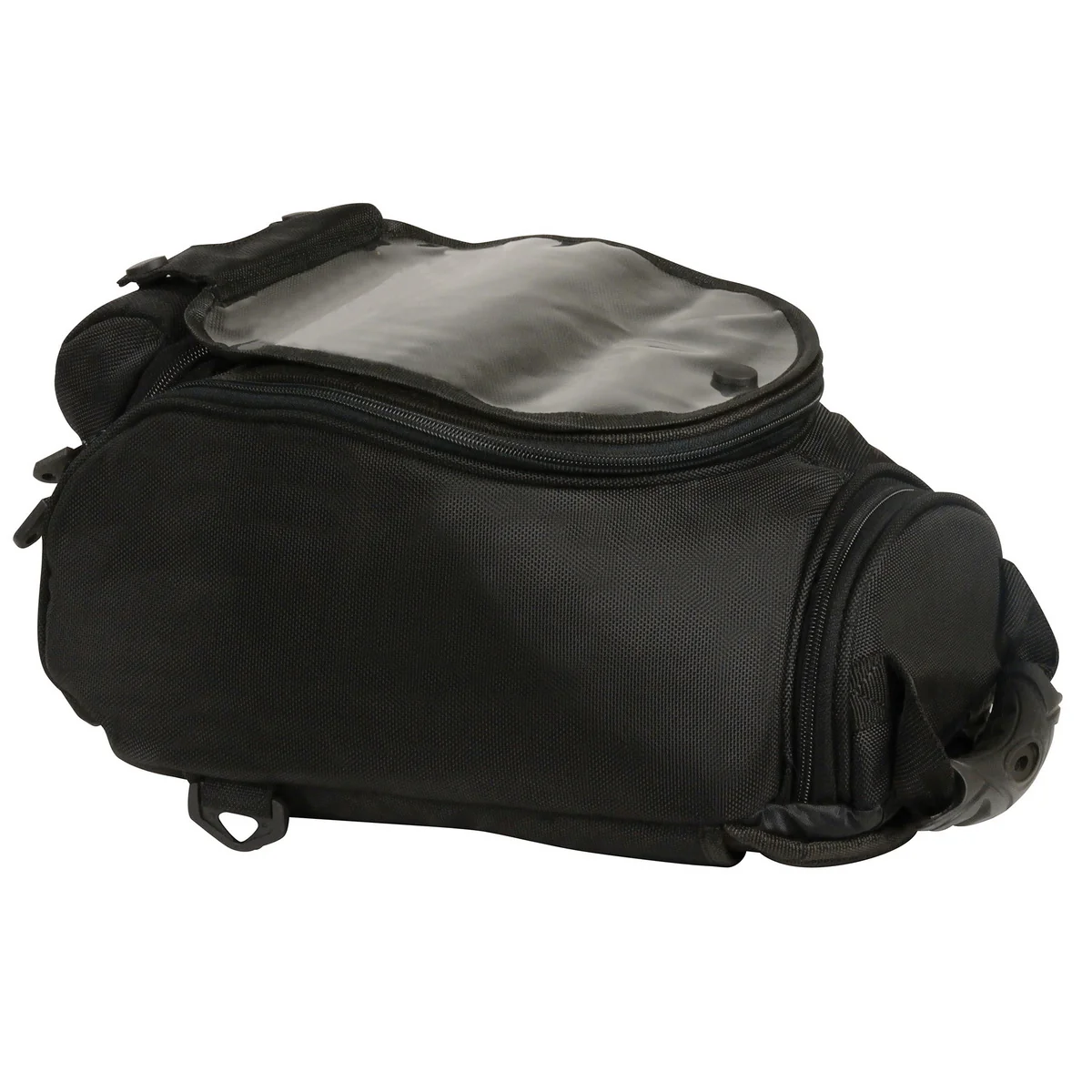 Milwaukee Leather SH679 Black Large 1200D Textile Magnetic Tank Bag with Double Zippers - Image 4