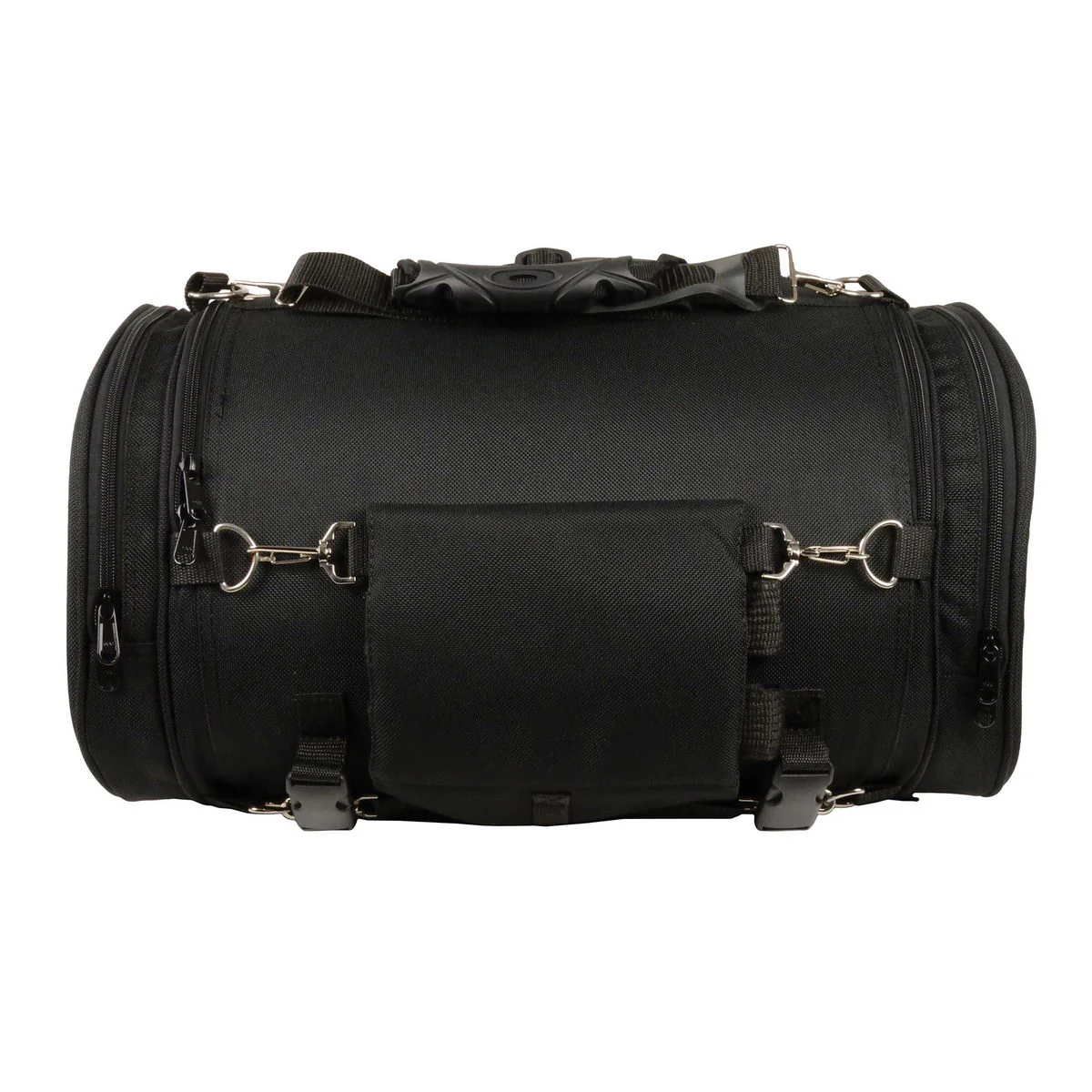 Milwaukee Performance X-683 Black Large Textile Motorcycle Tour Duffle Roll Bag - Image 2