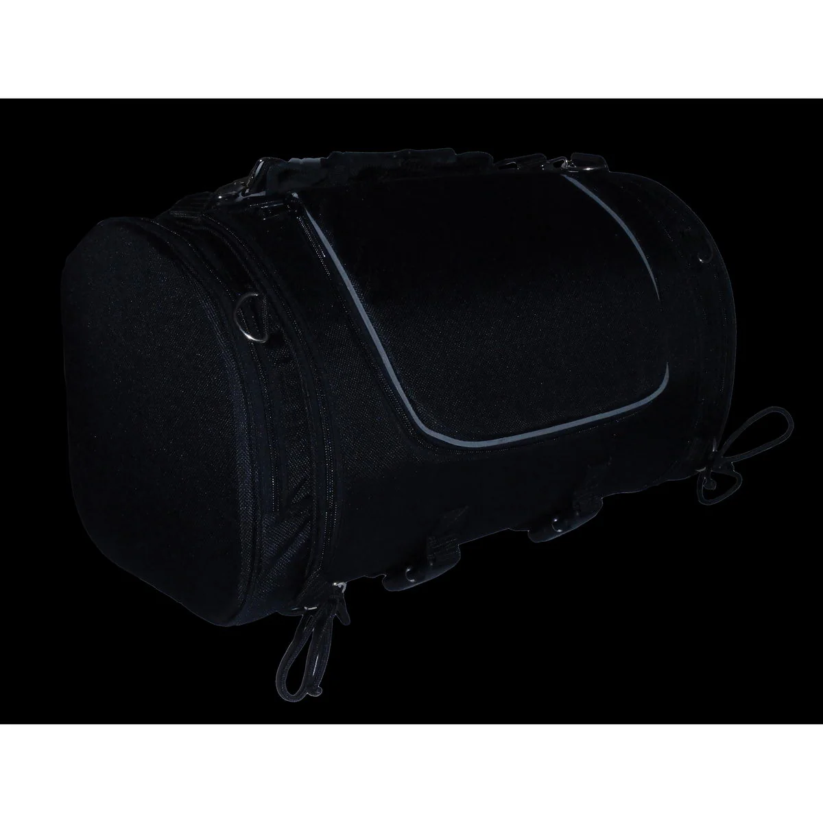 Milwaukee Performance X-683 Black Large Textile Motorcycle Tour Duffle Roll Bag - Image 5