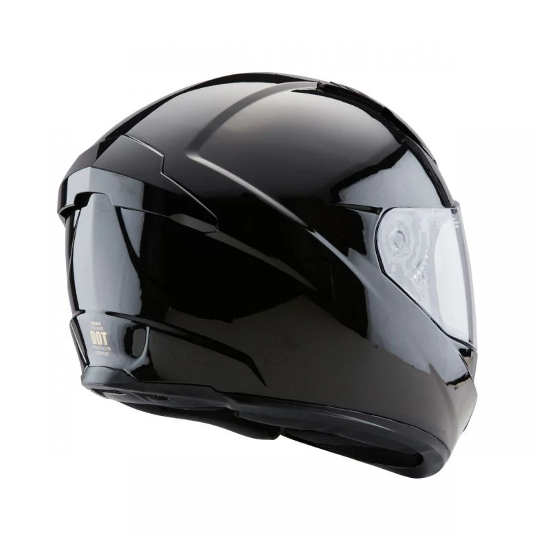ZOX ST-11118 ‘Thunder 2’ Glossy Black Full-Face Motorcycle Helmet - Image 5